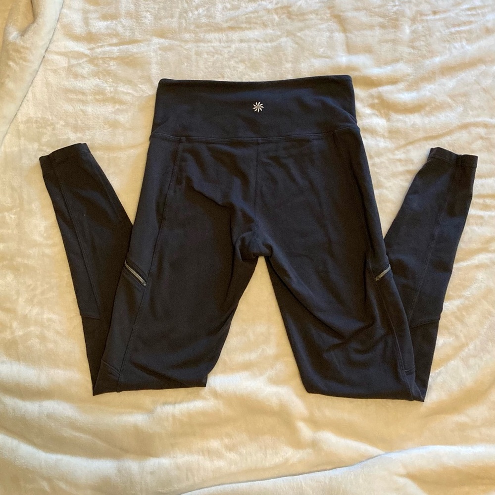 Athleta high-rise metro drifter leggings size small